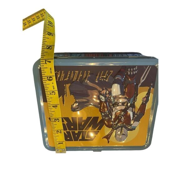 Funko Multicolor Star Wars The Mandalorian Metal Tin Lunchbox - Picture 2 of 13
